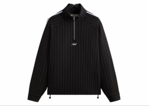 Kith Double Weave Riley Quarter Zip Zwart