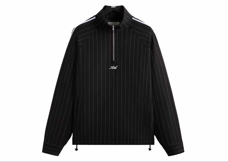 Kith Double Weave Riley Quarter Zip Zwart