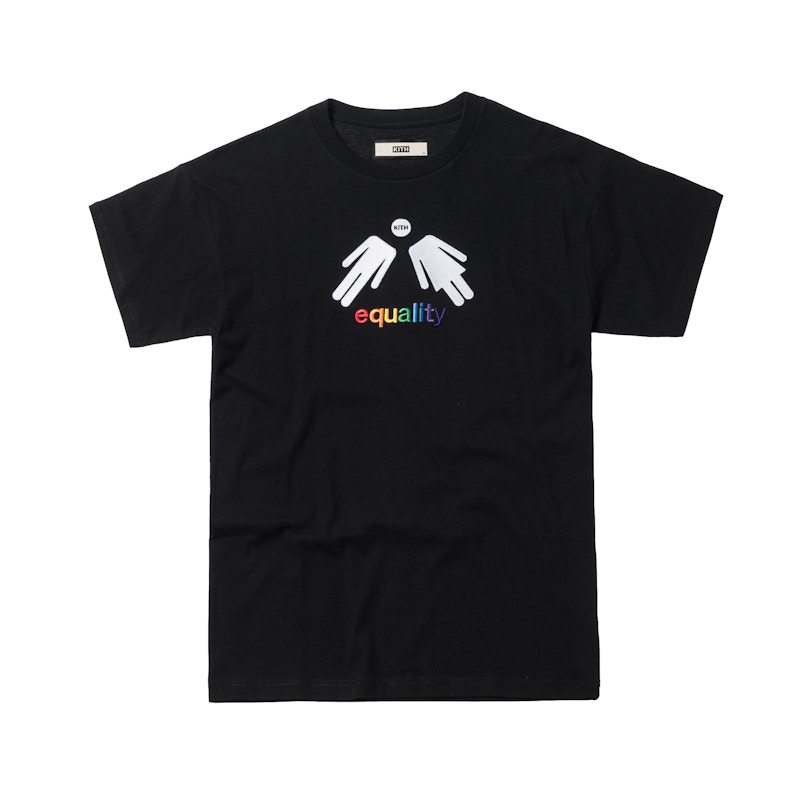 Kith Equality Tee Zwart