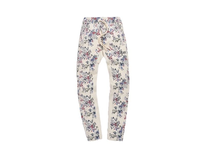 Kith Floral Bleecker Sweatpants Ivory/Multi Multicolor