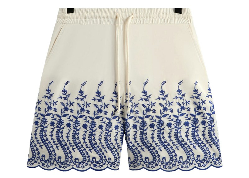 Kith Floral Eyelet Lewis Short Current Currant