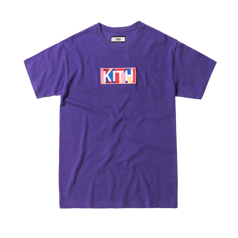 Kith Geo Colors Tee Paars