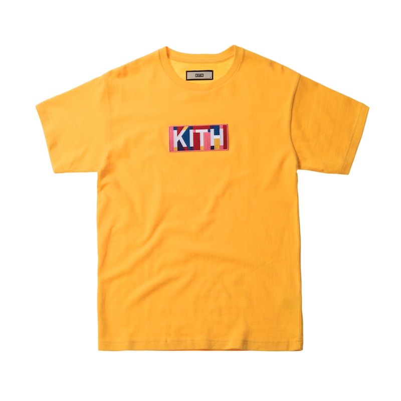 Kith Geo Colors Tee Geel
