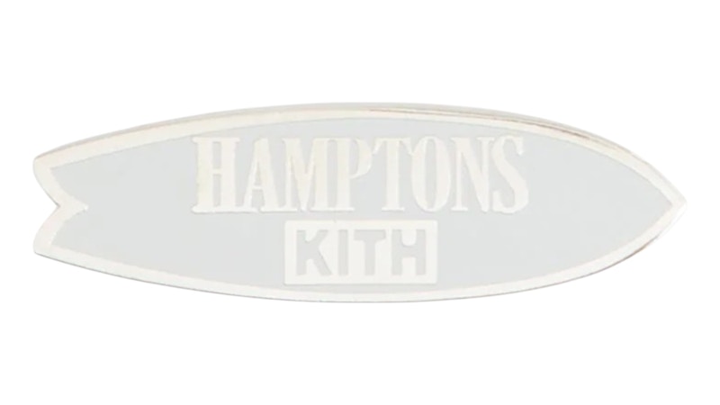 Kith Hamptons Surfboard Pin Concrete