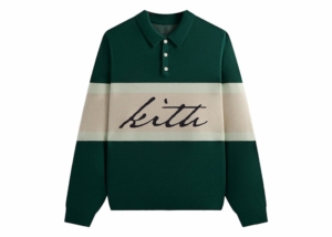 Kith Harmon Rugby Pullover Algae