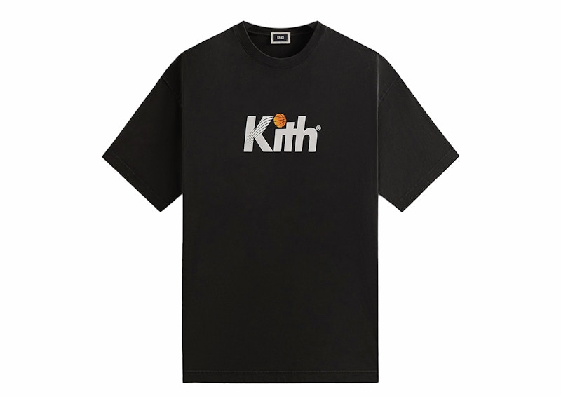 Kith Hoops Tee Zwart