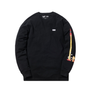 Kith Jetsons Rockets L/ Tee Zwart