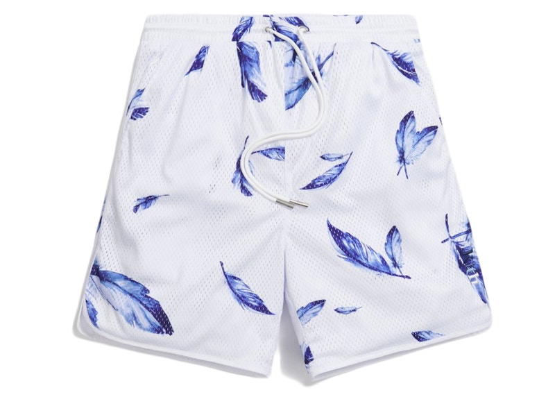 Kith Jordan Feather Print Mesh Short Wit