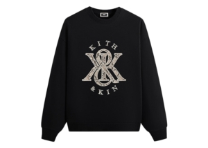 Kith K&K Python Nelson Crewneck Zwart