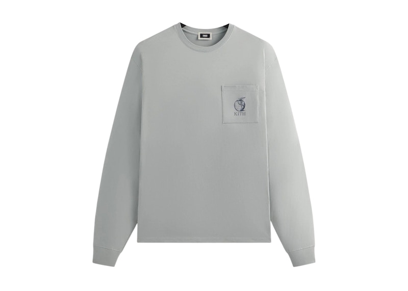 Kith & Kin Universal Apple Long Sleeve Tee Mist