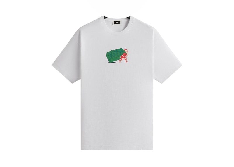 Kith Kithmas Comic Santa Tee Wit