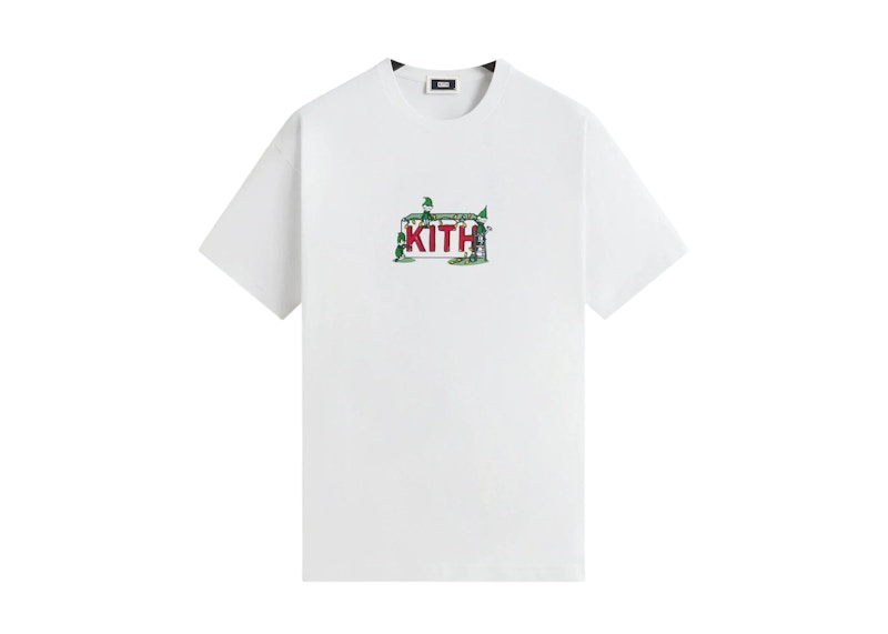 Kith Kithmas Elf Factory Tee Wit