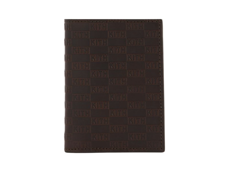 Kith Kithmas Monogram Bi-Fold Wallet Incognito
