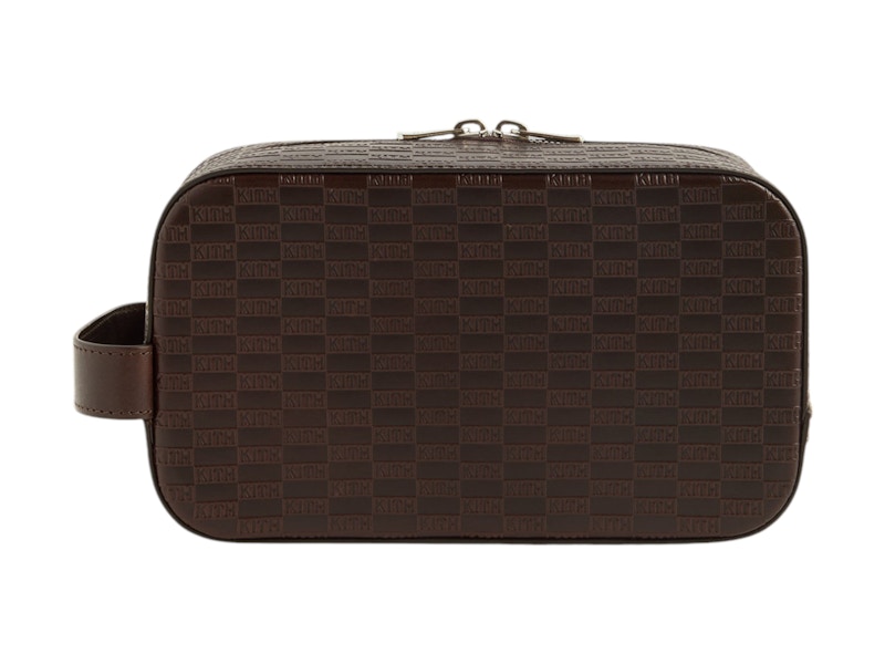 Kith Kithmas Monogram Dopp Kit Bag Incognito