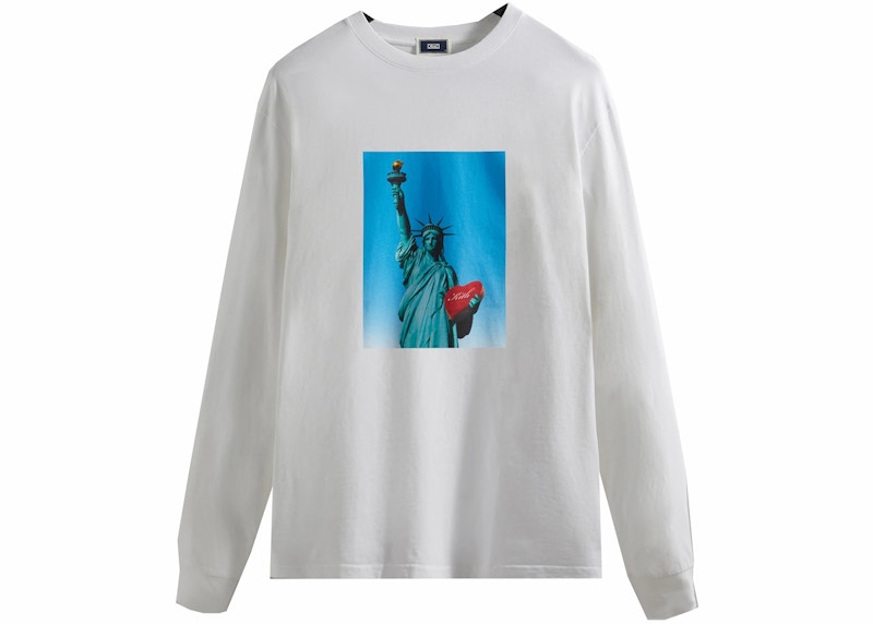 Kith Lady Liberty In Love L/S Tee Wit