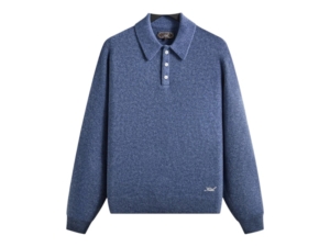 Kith Marled Harmon Rugby Pullover Farrow