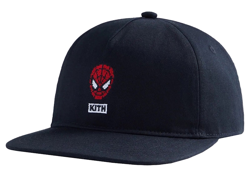 Kith Marvel Spider-Man Needle Point Snapback Zwart