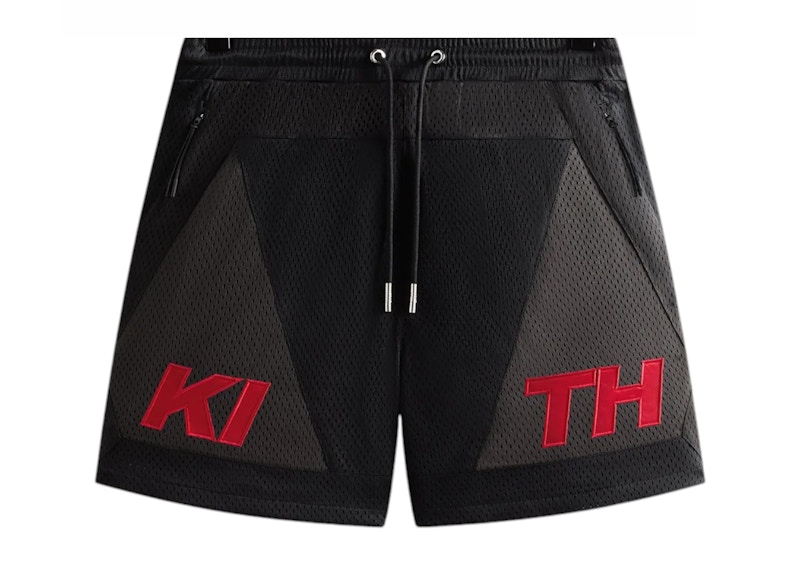 Kith Mesh Turbo Shorts Zwart