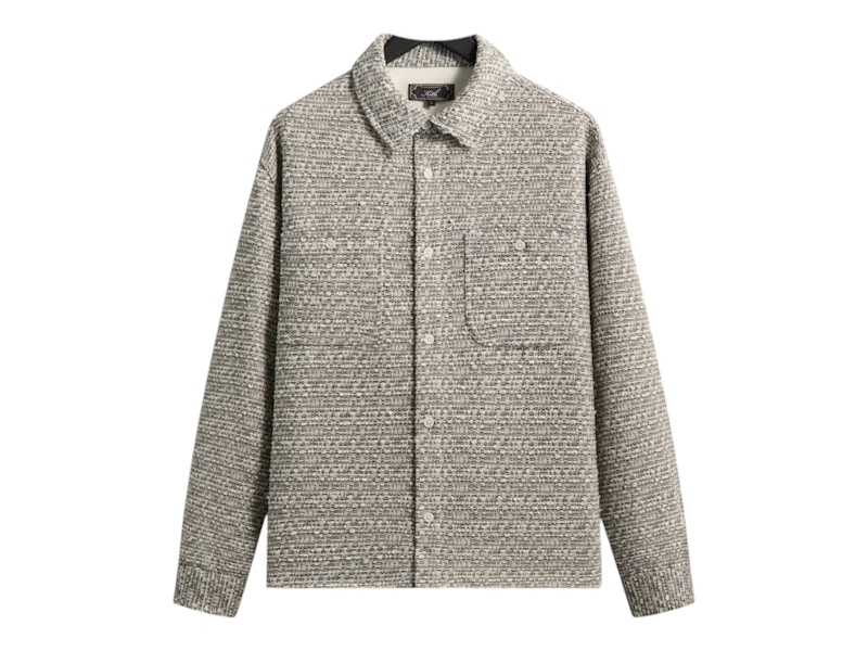 Kith Mixed Weave Apollo Shirt Overcast