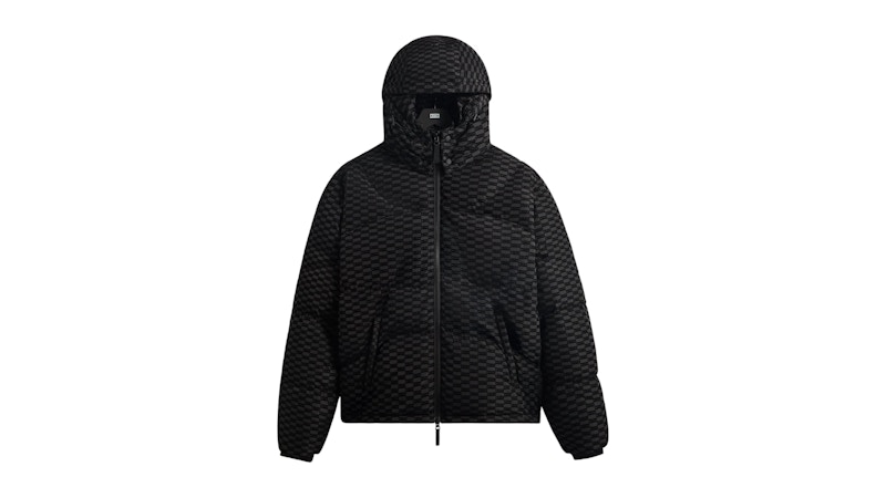Kith Monogram Corey Puffer Zwart