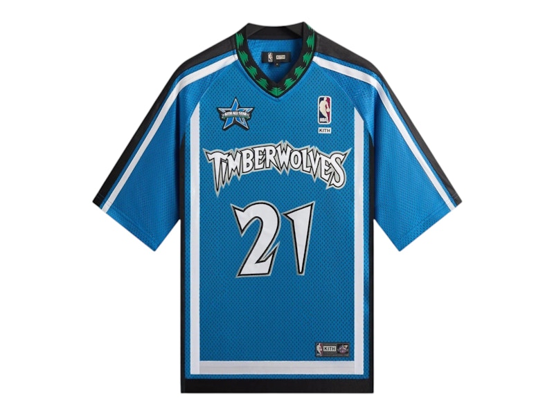 Kith NBA All-Star Minnesota Timberwolves Leon Jersey Order Border