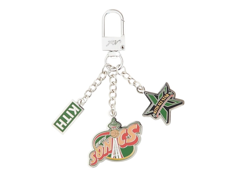 Kith NBA All-Star Seattle SuperSonics Keychain Zilver