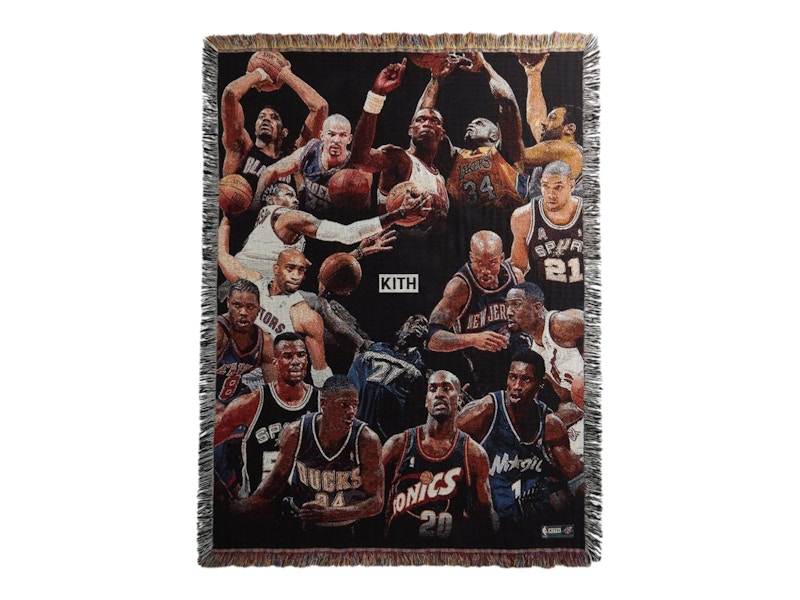 Kith NBA All-Star Tapestry Blanket Multi Multicolor
