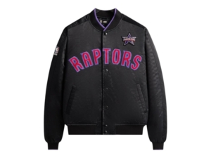 Kith NBA All-Star Toronto Raptors Bomber Jacket Zwart
