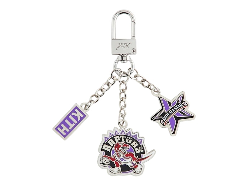 Kith NBA All-Star Toronto Raptors Keychain Zilver