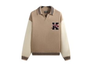 Kith Nelson Rugby Sweater Canvas Heather