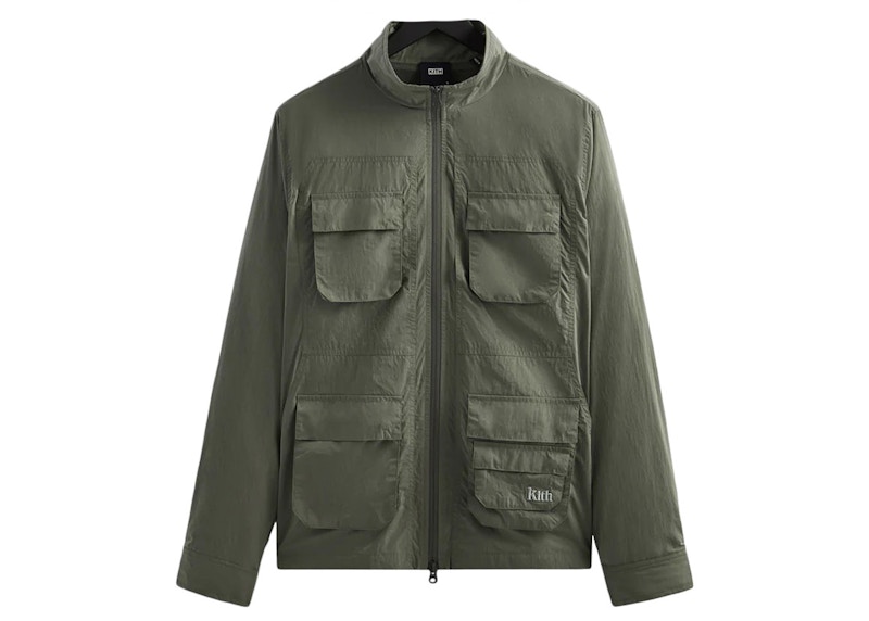 Kith Nylon Zip Front Wolcott Jacket Tinge