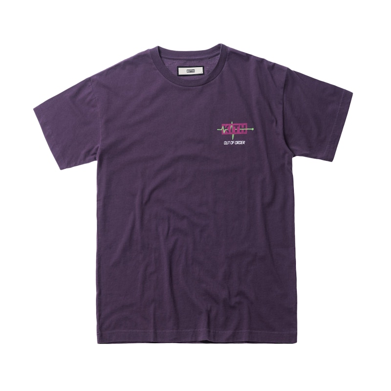 Kith Out of Order Tee Paars
