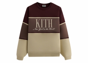 Kith Panelled Nelson Crewneck Rave Raven