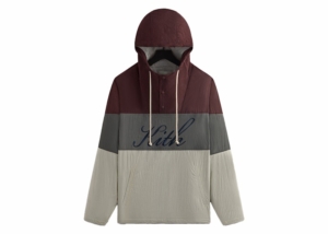 Kith Paper Nylon Caleb Anorak Rave Raven