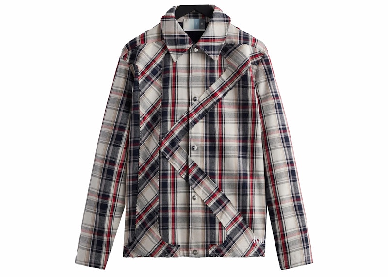 Kith Plaid Initial K Jacket Oat