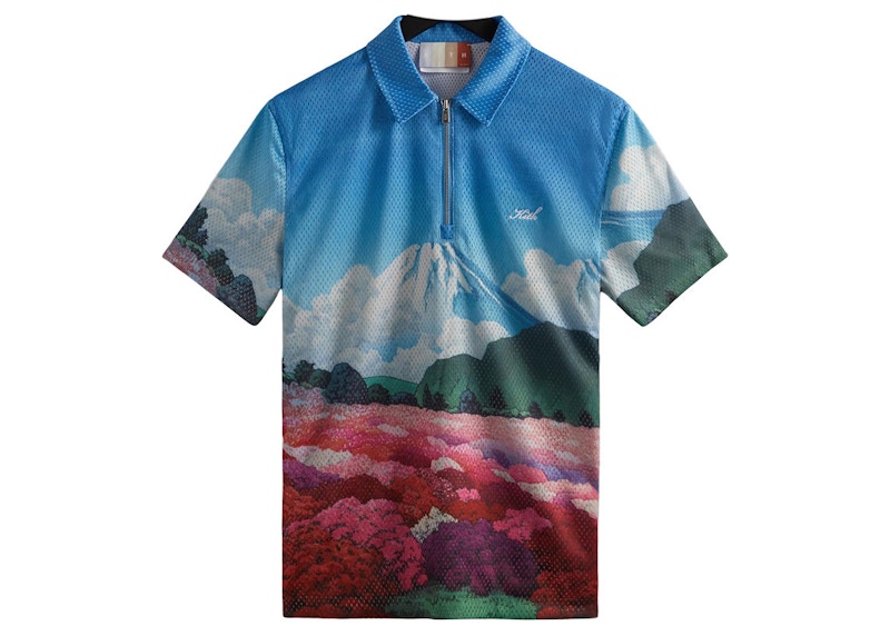 Kith Printed Devoe Quarter Zip Bloom Overige kleuren