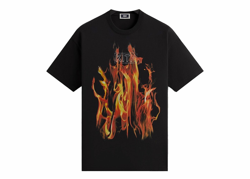 Kith Pyro Box Logo Vintage Tee Zwart