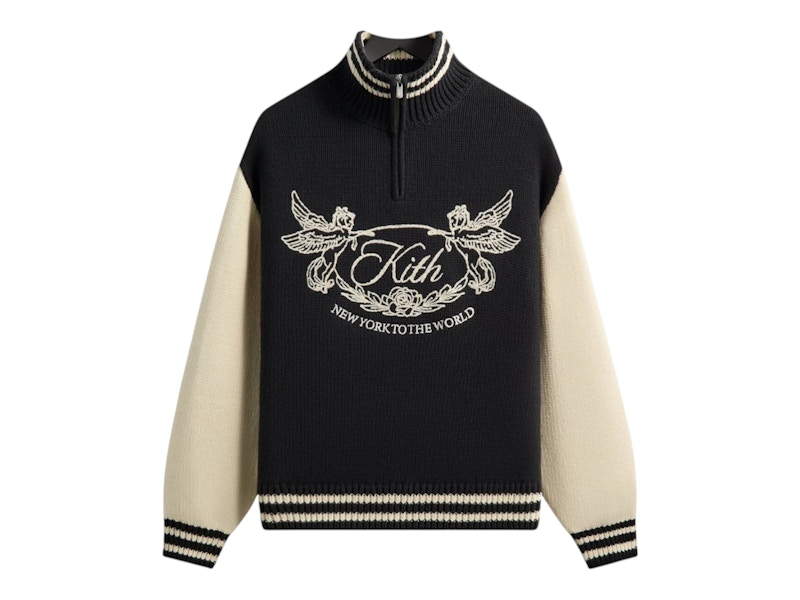 Kith Quarter Zip Wyona Sweater Ink