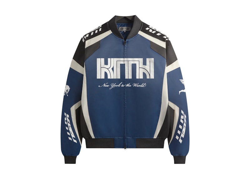 Kith Racing Nylon Bomber Jacket Meter Meteor