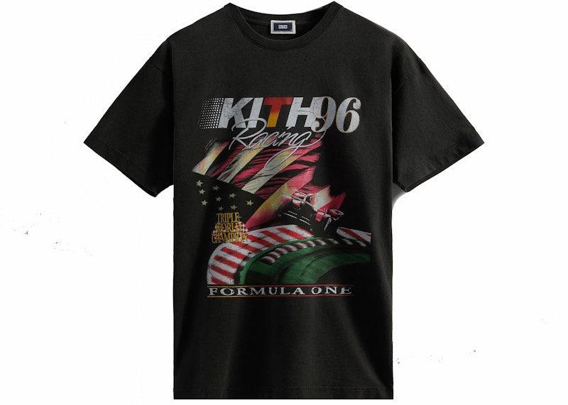 Kith Racing Vintage Tee Zwart