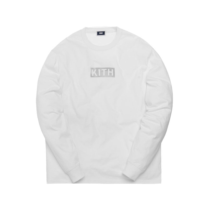Kith Reflective L/ Tee Wit