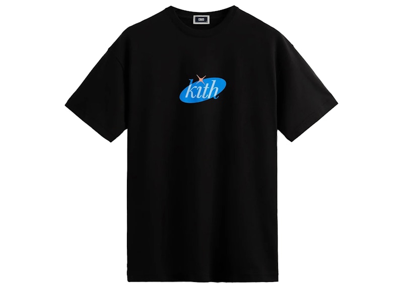 Kith Retro Logo Tee Zwart
