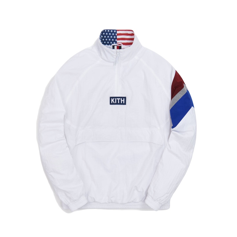 Kith Retro Quarter Zip Track Jacket Wit