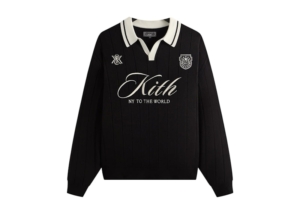Kith Rugby Pullover Sweater Zwart