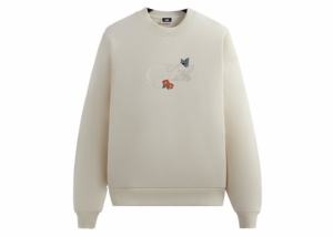 Kith Script Nelson Crewneck Sandrift Sanddrift