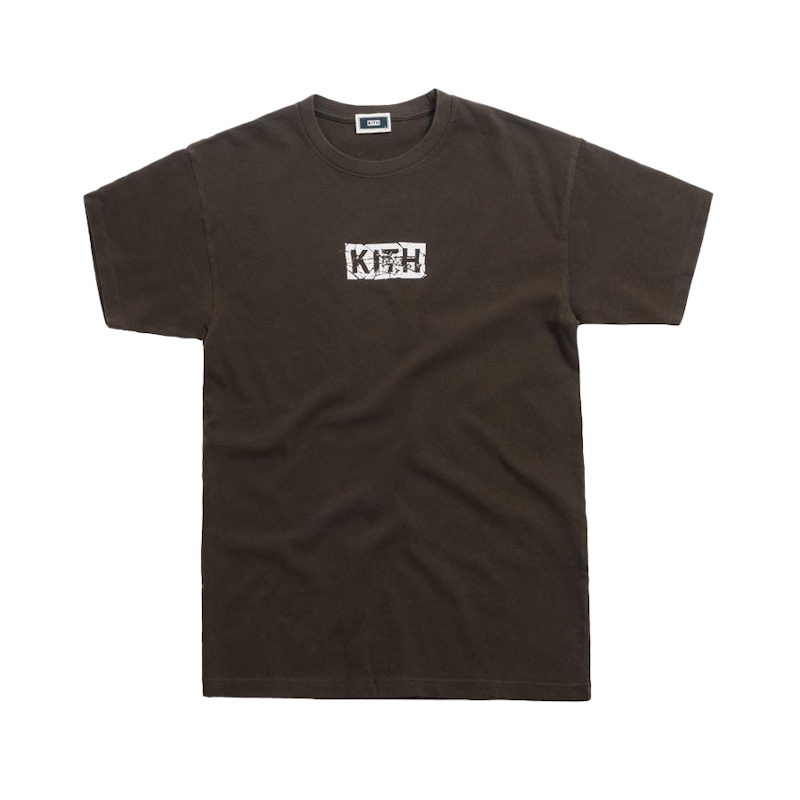 Kith Splintered Logo Tee Zwart