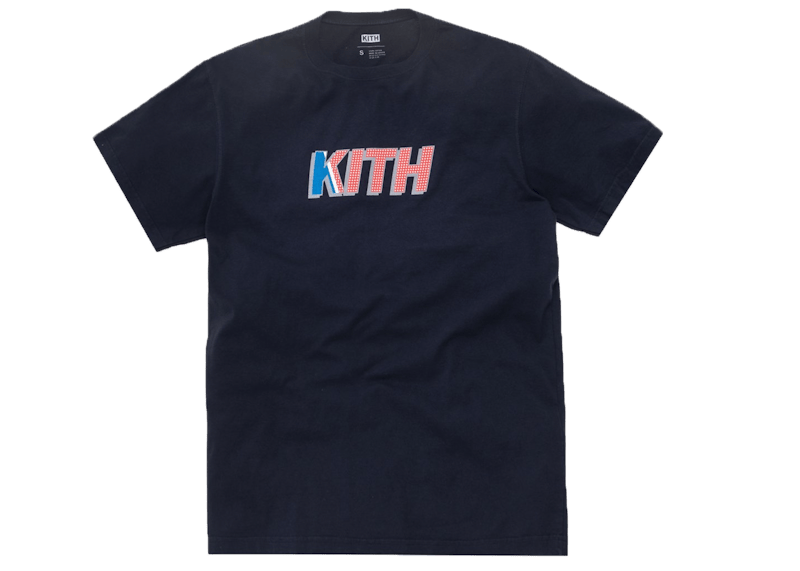 Kith Stars Tee Blauw
