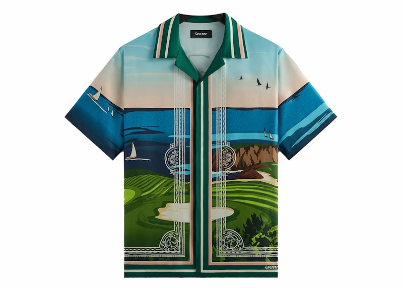 Kith TaylorMade Tips Camp Collar Shirt Multi Multicolor
