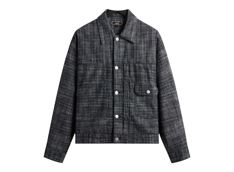 Kith Textured Alonzo Jacket Dark Indigo