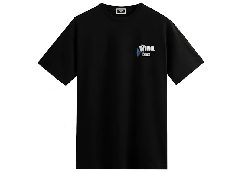 Kith The Wire Soundwave Tee Zwart